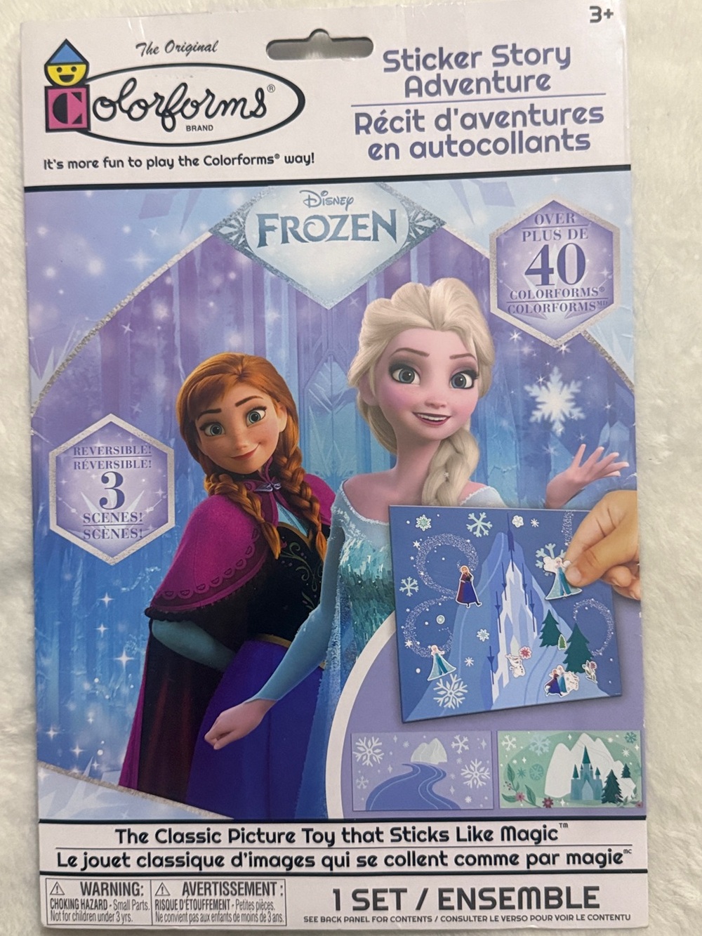 Colorforms Disney Frozen Sticker Story Set  NWT